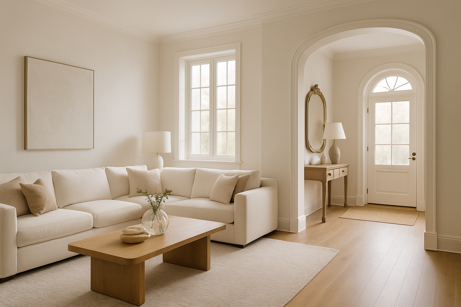 Living Room & Entryway - Sanou Home