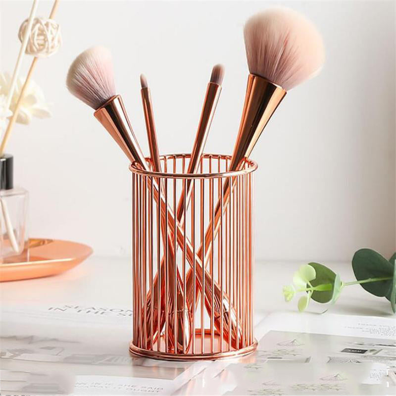 Close-up of storage bucket’s material and texture